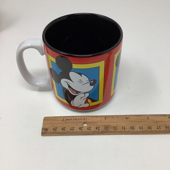 Mickey Mouse Coffee Mug Cup Ceramic The Disney Store with Box - Picture 6 of 12